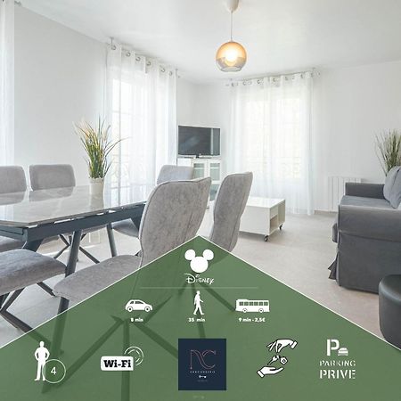 *Disneyland-Paris*4Pers, Wifi, Parking Serris Exterior foto